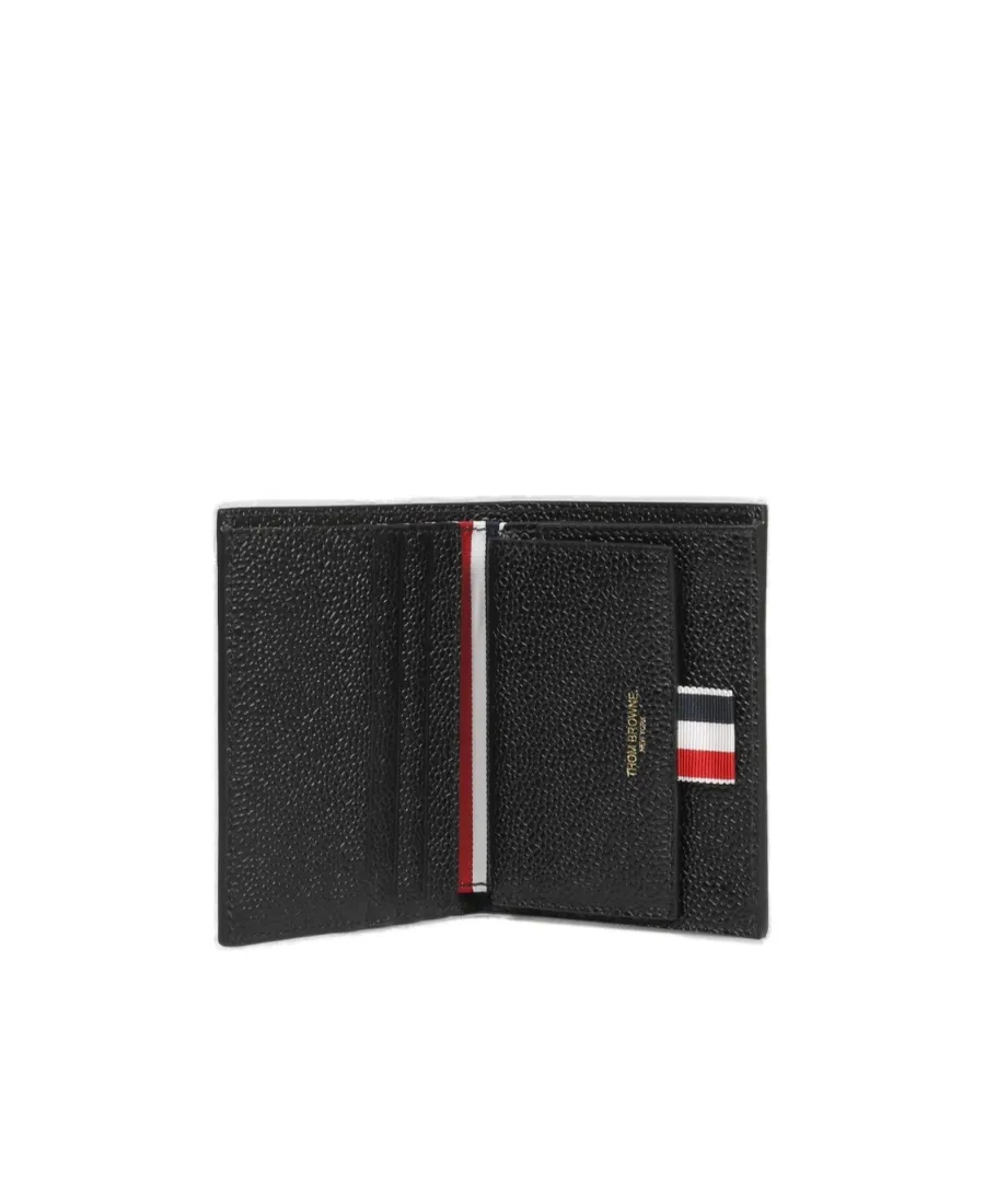 Billfold With Coin Compartment In Pebble Grain
