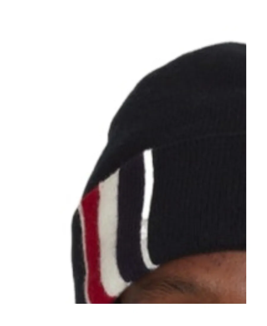 Tricolour Detail Beanie