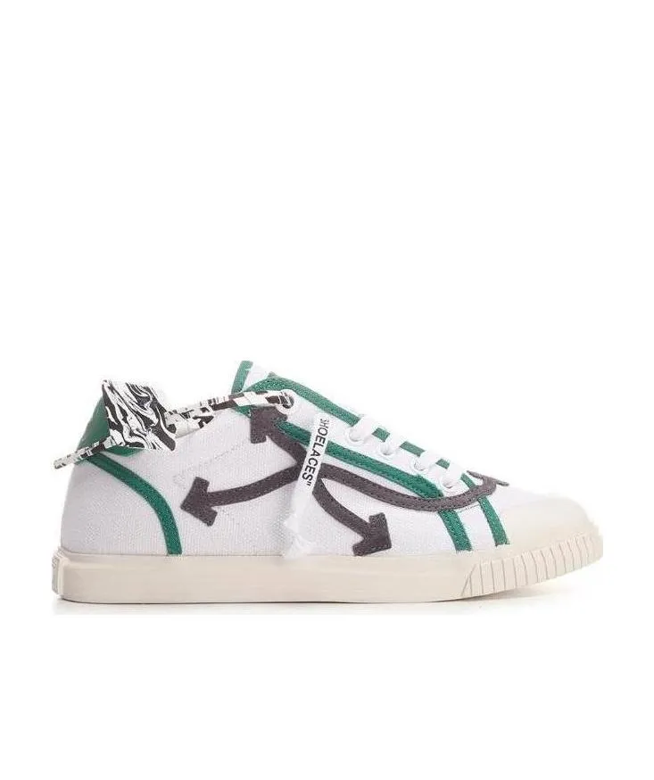 Off-White Vulcanized Low-Top Sneakers