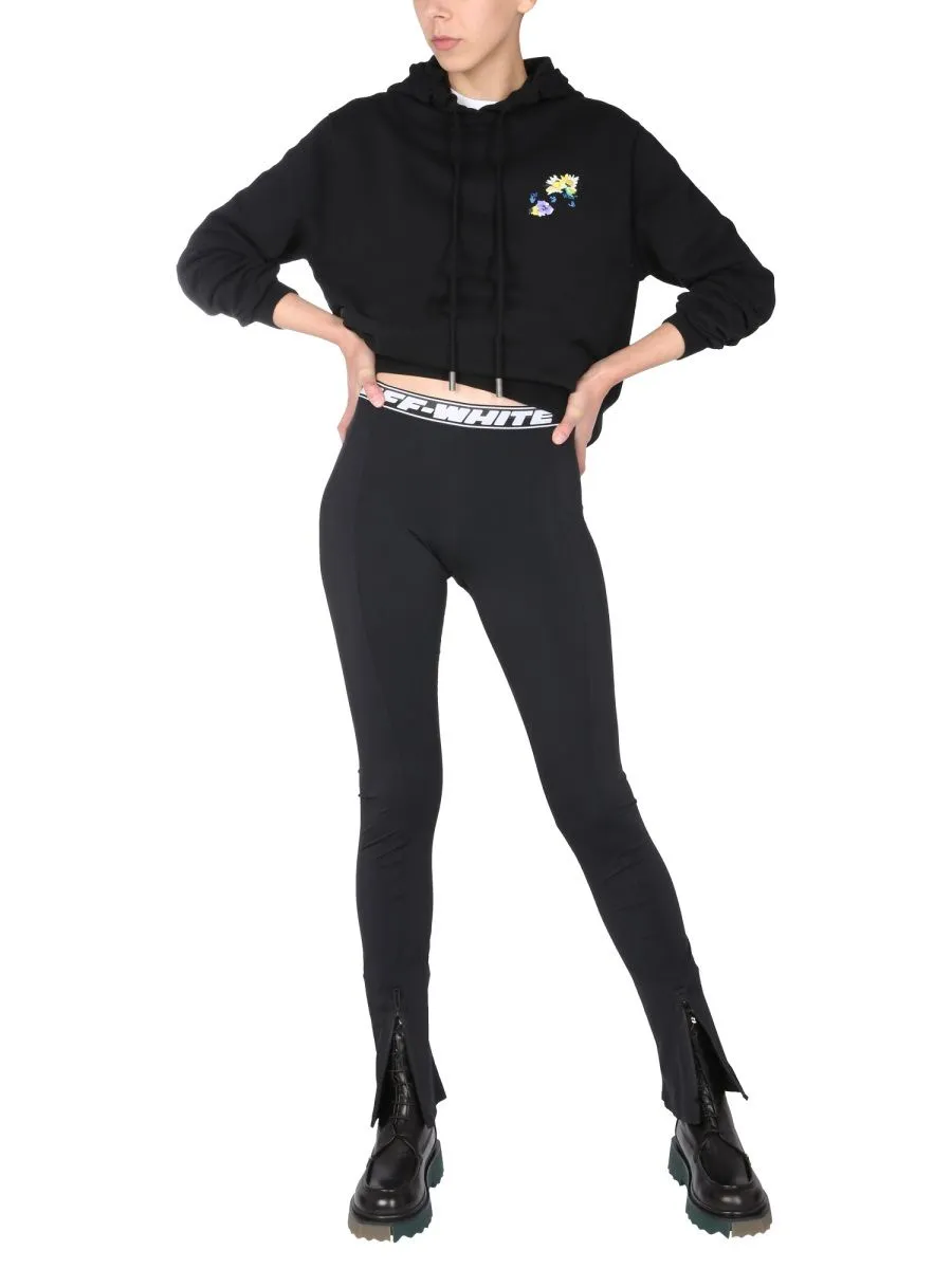 Check Arrows Hooded Sweatshirt