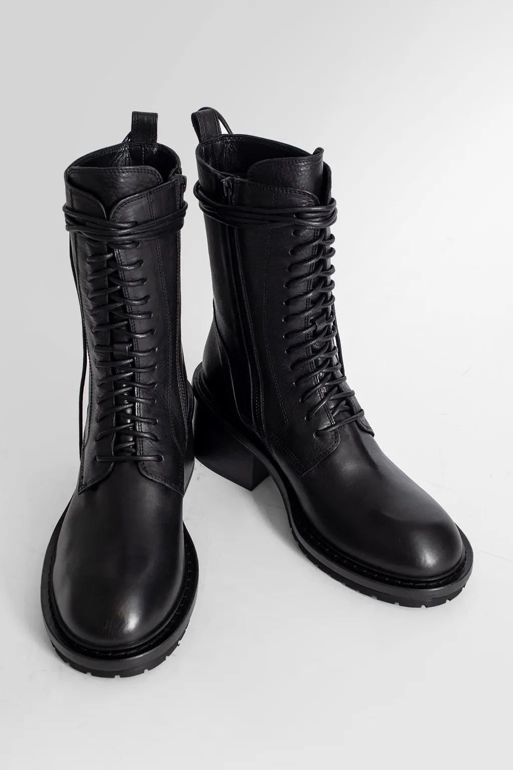 Leather Combat Boots