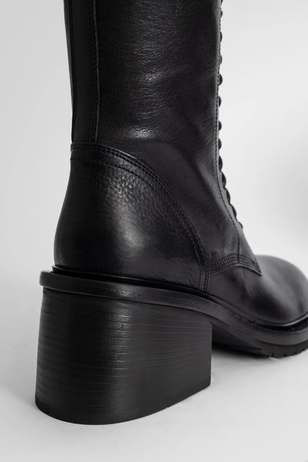 Leather Combat Boots