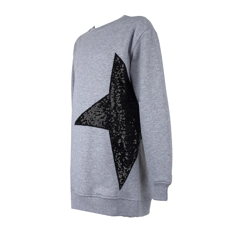 Round Collar Long Sleeve Sweater