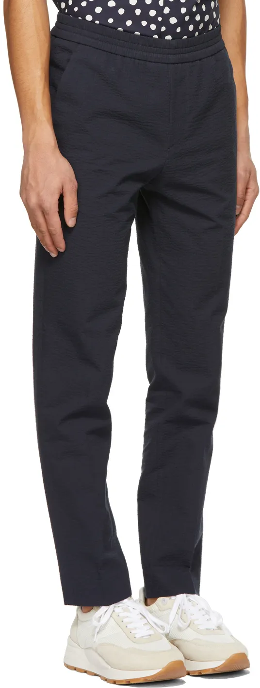 Harmony Paris Elasticated Waistband Slim-Fit Trousers