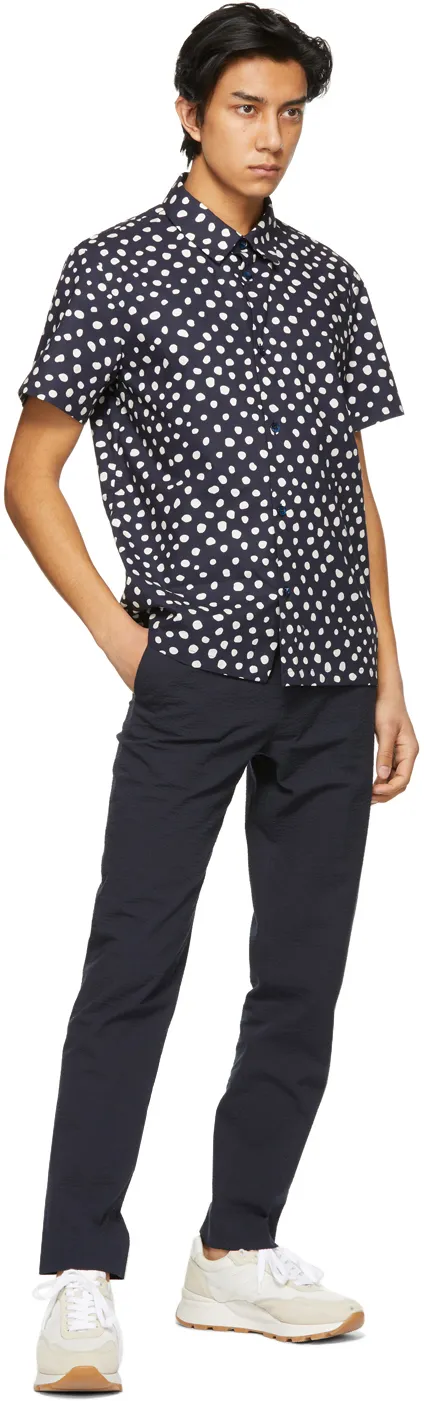 Harmony Paris Elasticated Waistband Slim-Fit Trousers