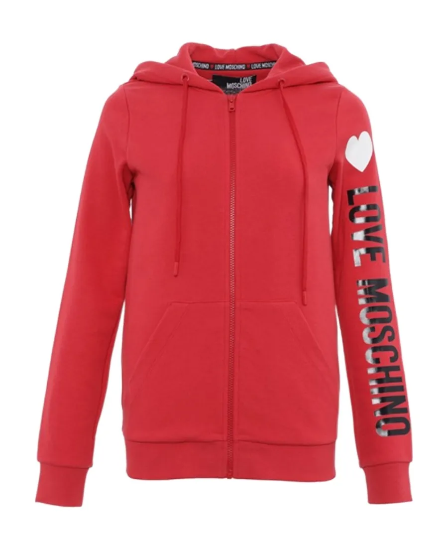 Logo Hooded Casual Jacket