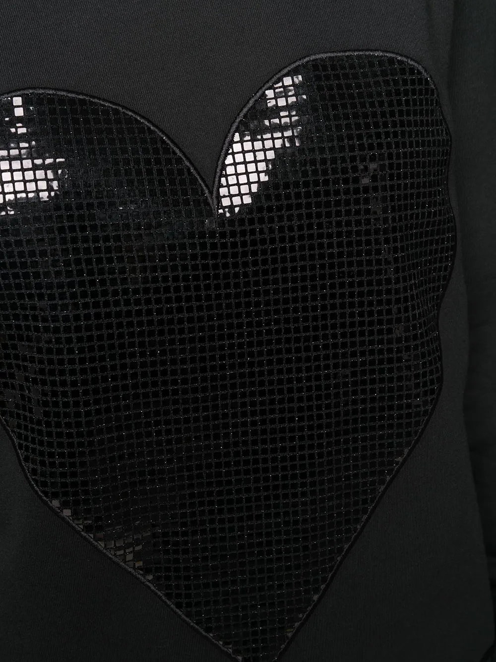 A Sequined Heart-Shaped Dress