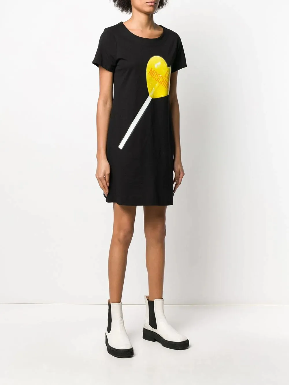 Lollipop Printed T-Shirt Dress