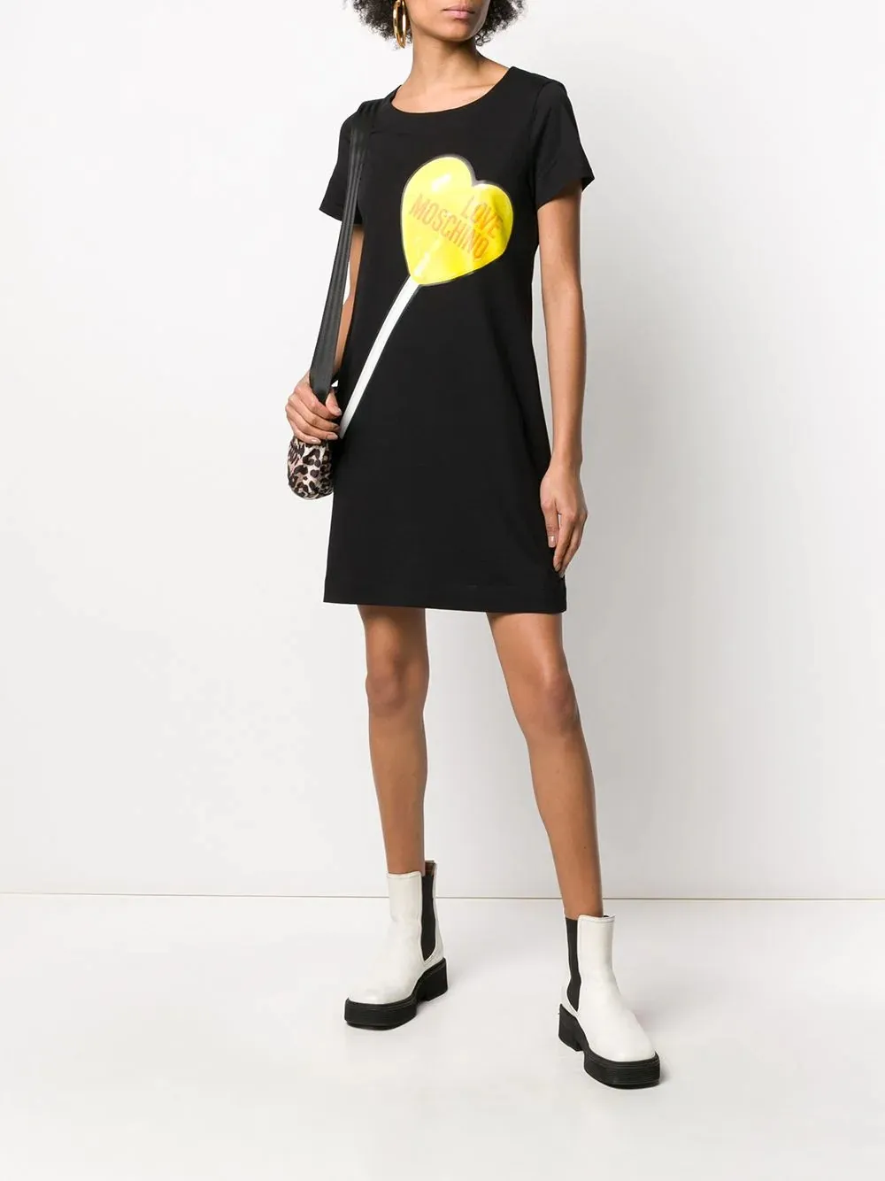Lollipop Printed T-Shirt Dress