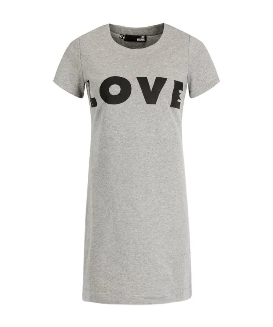 Logo Details T-Shirt Dress