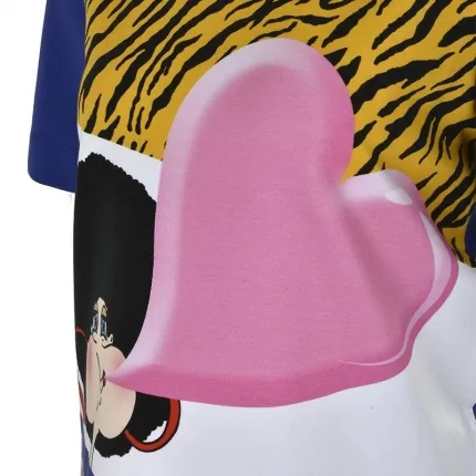 A Printed Dress
