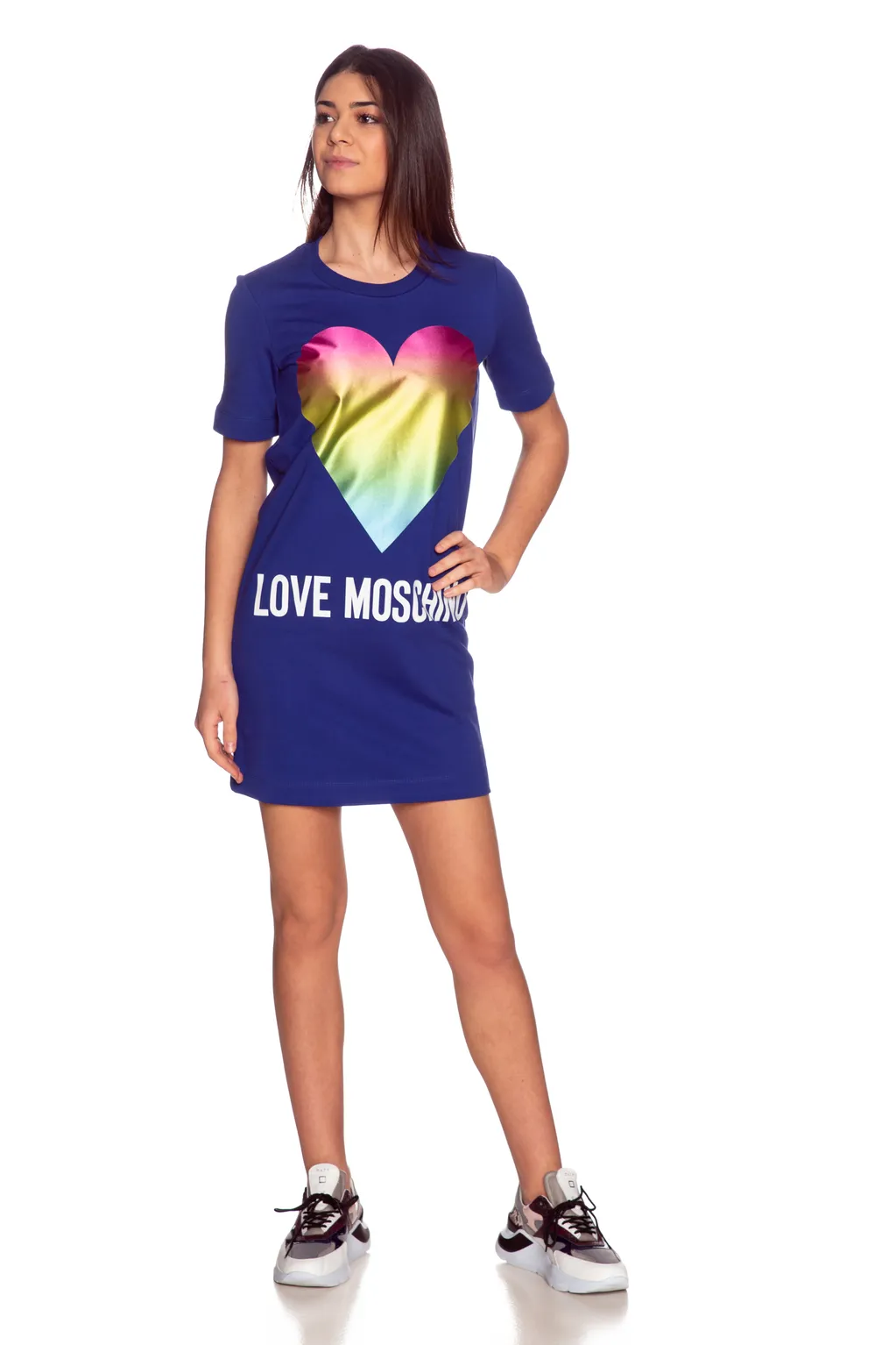 Logo Details T-Shirt Dress