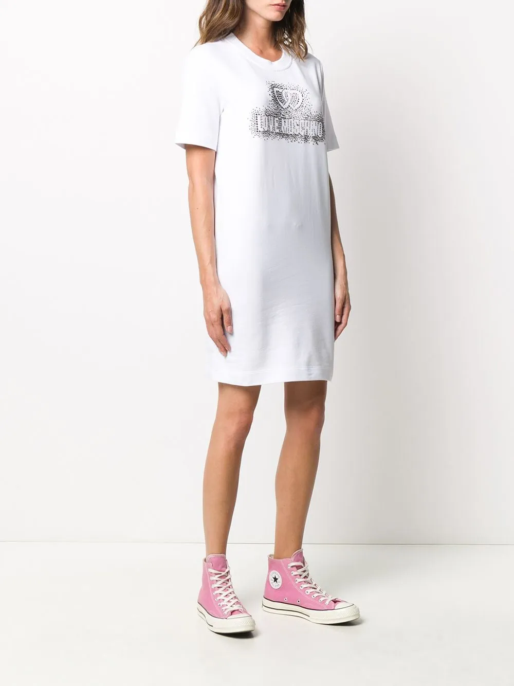 Logo Detail T-Shirt Dress