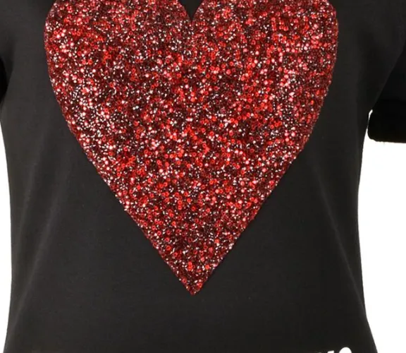 Heart-Shaped Hot Drill Stretch Dress