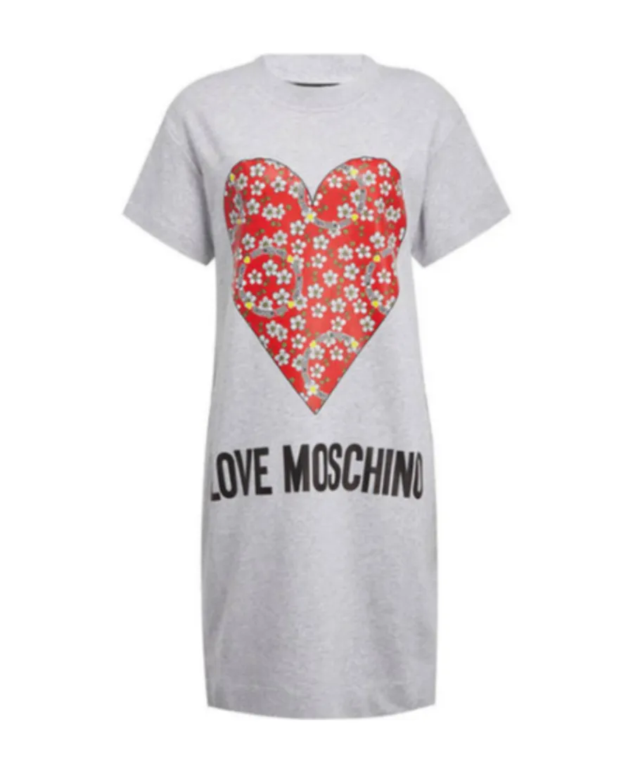 Love Printed T-Shirt Dress