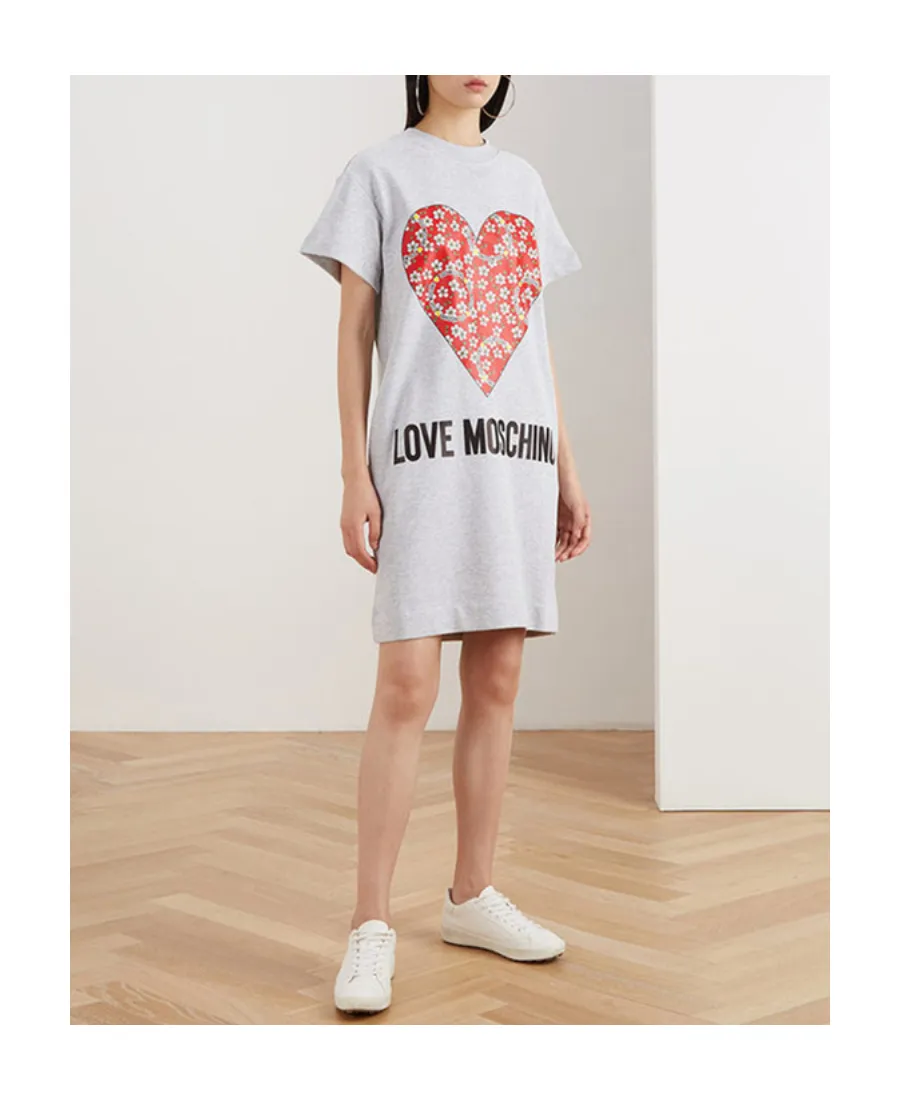 Love Printed T-Shirt Dress