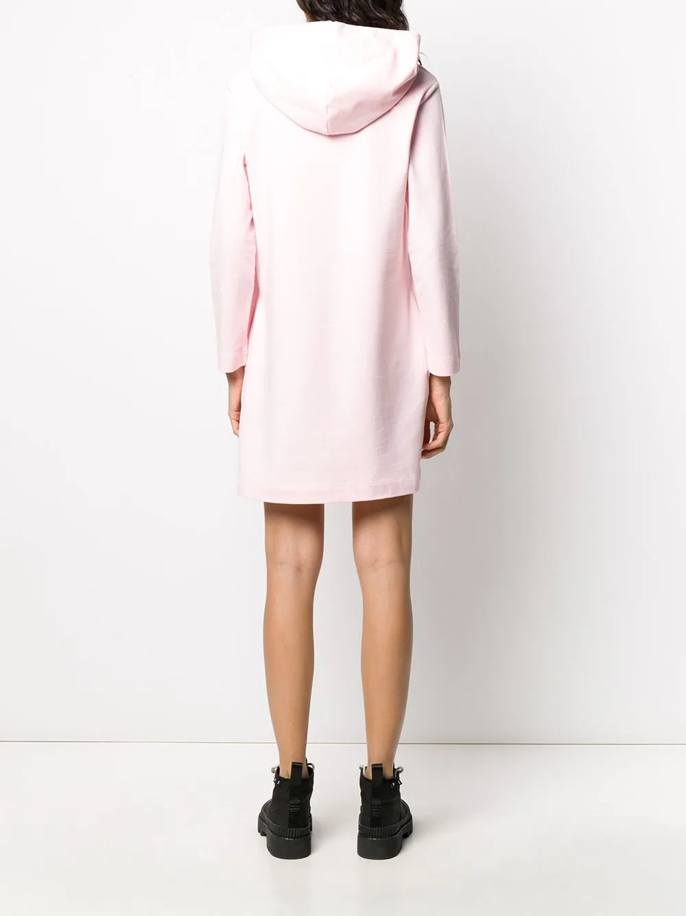 Logo Hooded Dress
