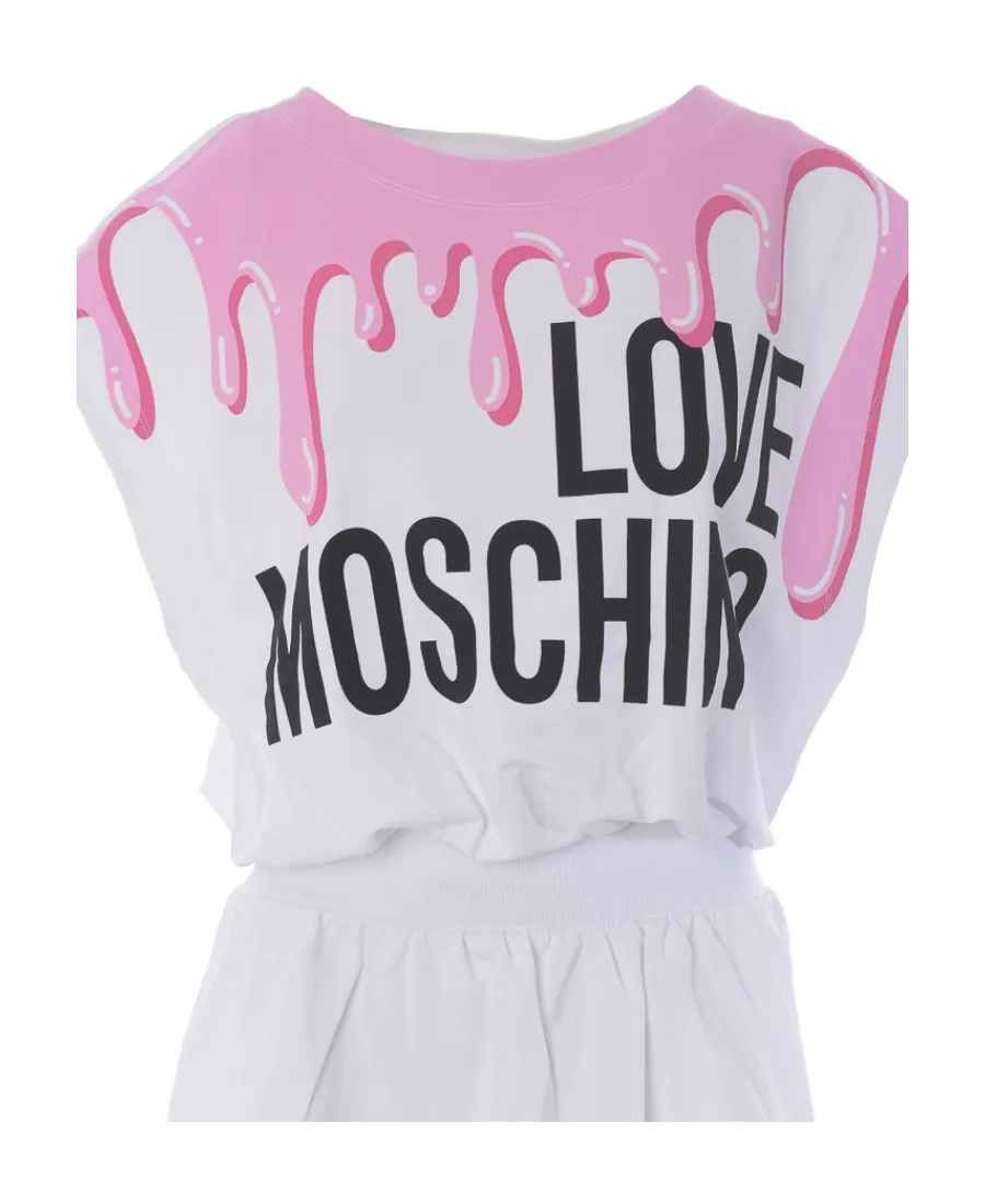 Logo Details Dress