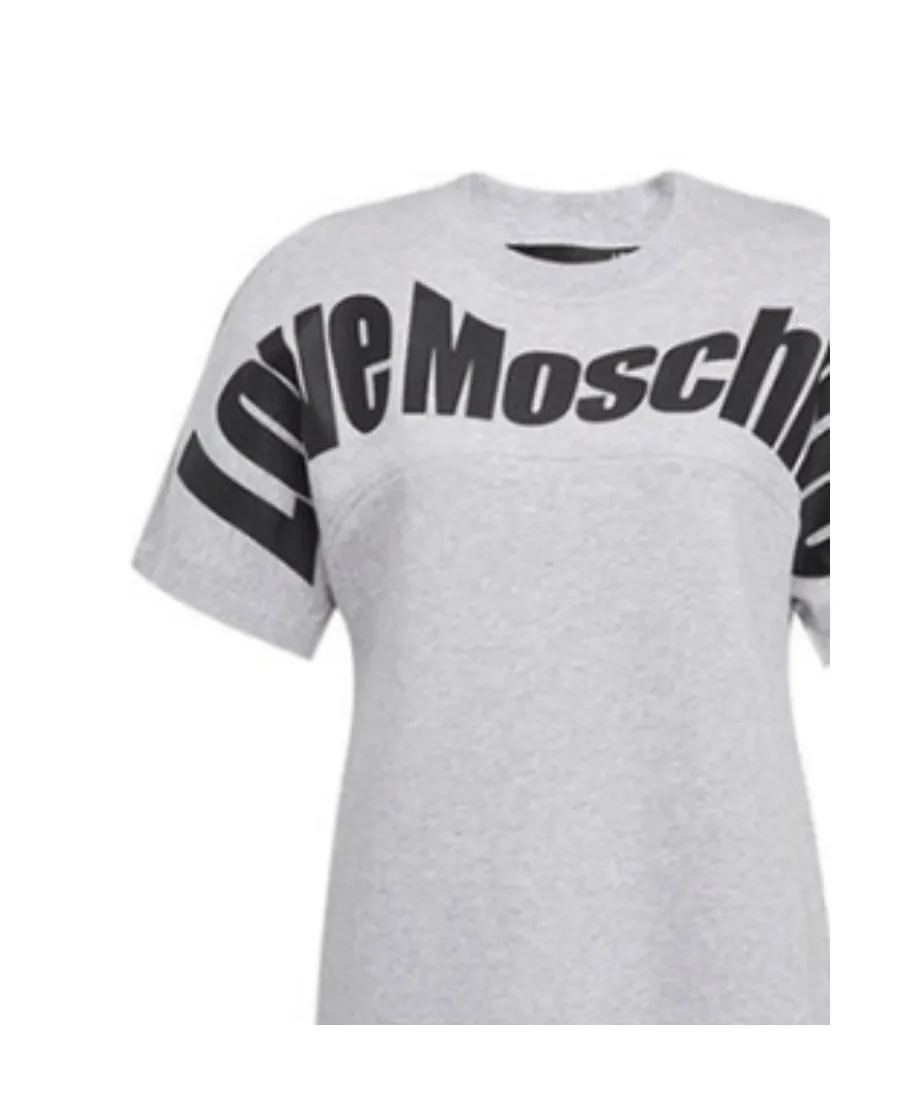 Logo Printed Round-Neck T-Shirt Dress
