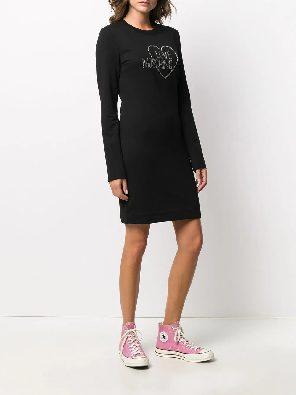 Logo Detail Dress