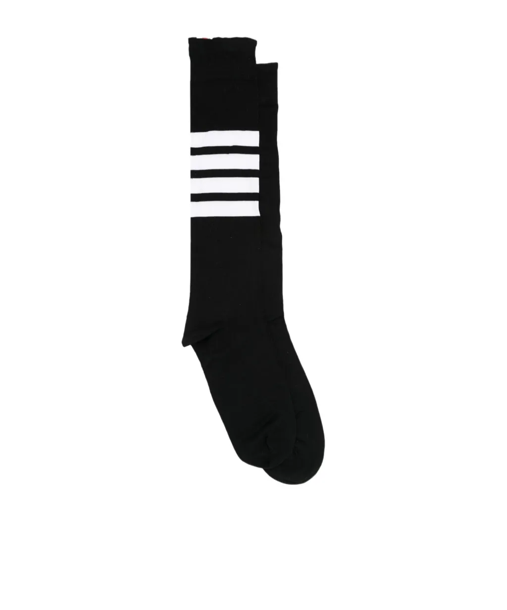Thom Browne 4-Bar Striped Socks