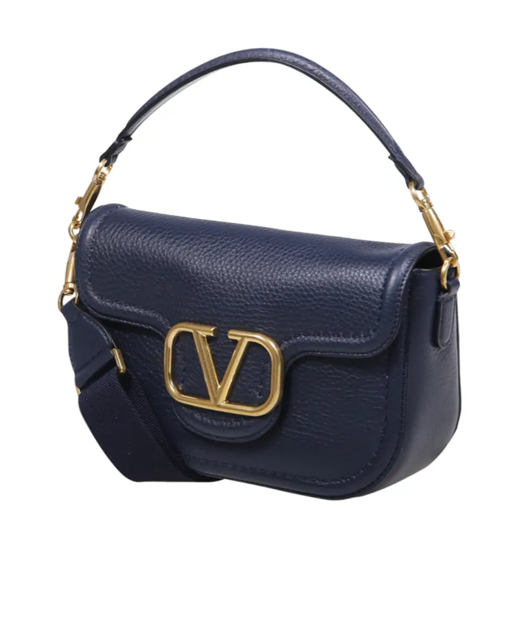 Valentino Alltime Foldover Top Crossbody Bag