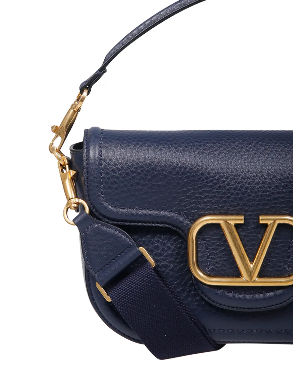 Valentino Alltime Foldover Top Crossbody Bag