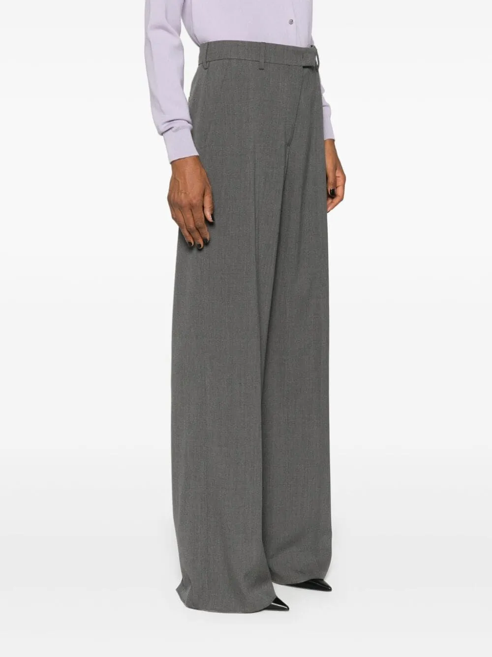 Valentino High Waist Straight Leg Pants