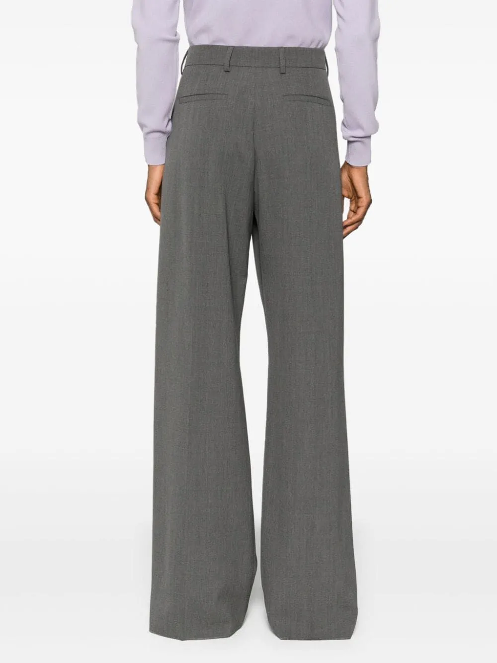 Valentino High Waist Straight Leg Pants