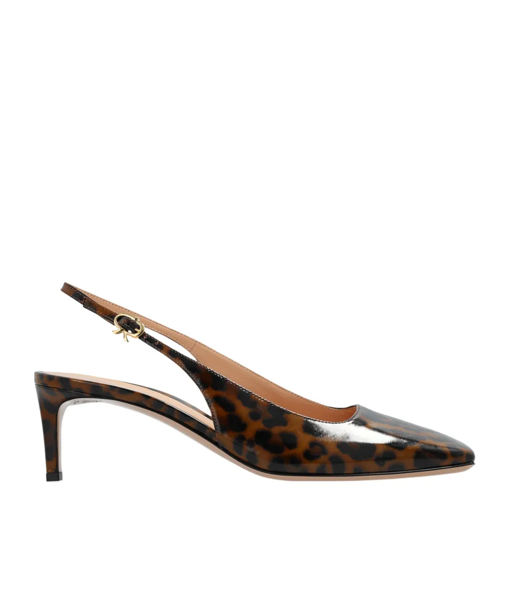 Christina Sling 55Mm Animal-Print Pumps