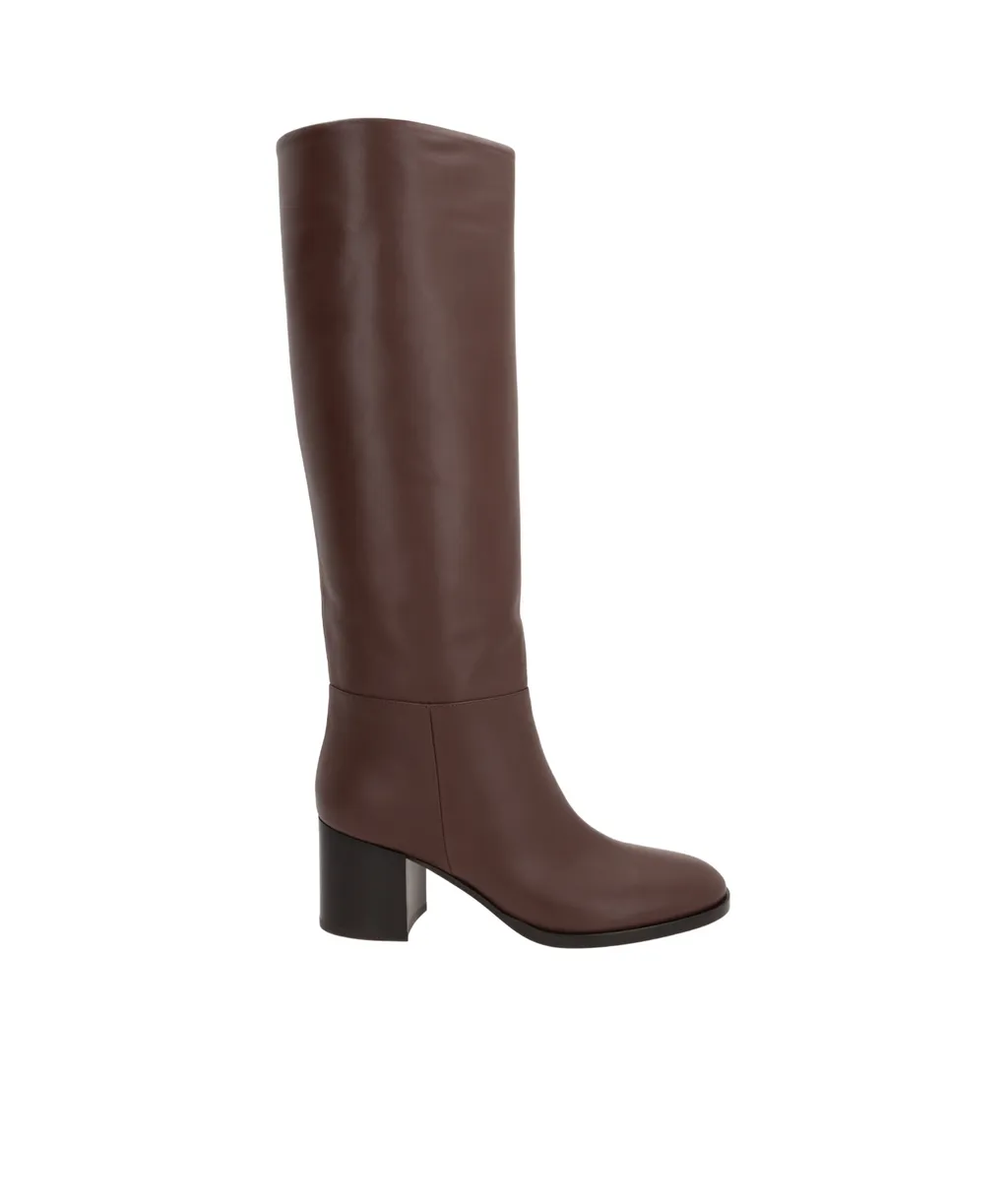 Santiago 85Mm Leather Boots