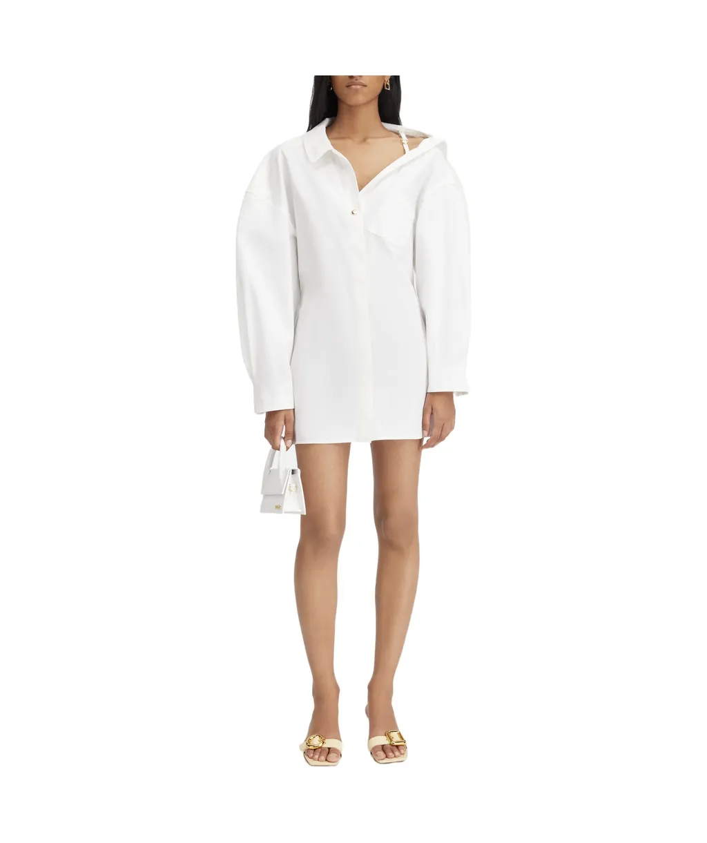 Jacquemus Collared Long-Sleeve Shirt