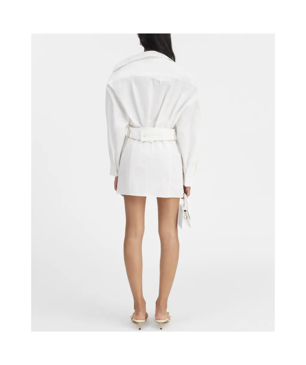Jacquemus Collared Long-Sleeve Shirt