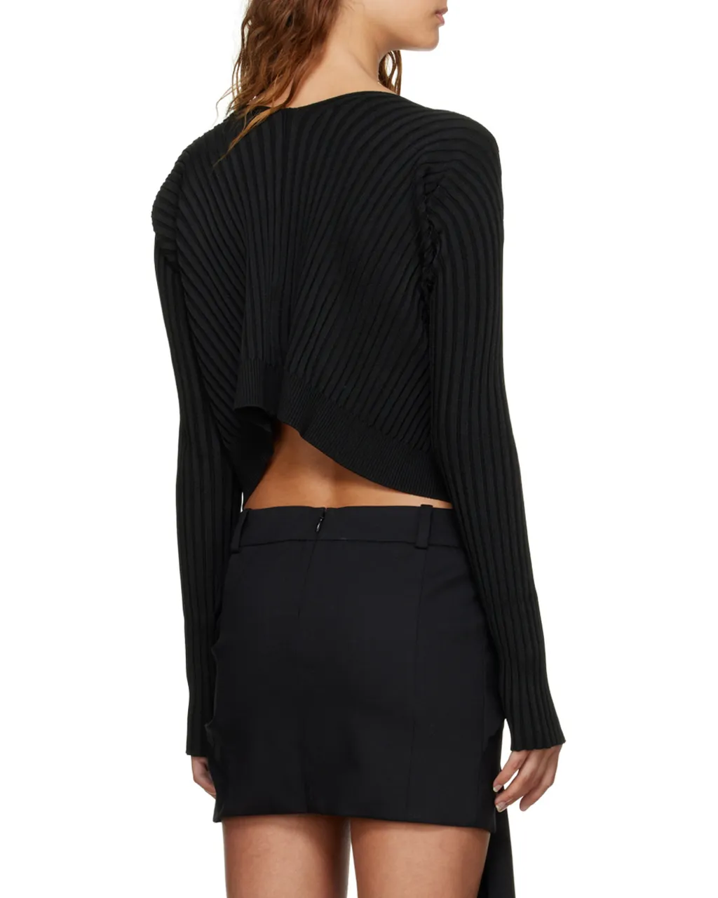 Jacquemus Logo Plaque Long-Sleeved Cardigan