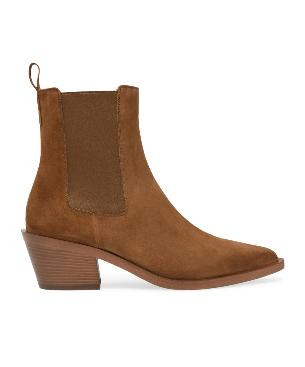 Gianvito Rossi Wylie Pointed Toe Ankle Boots