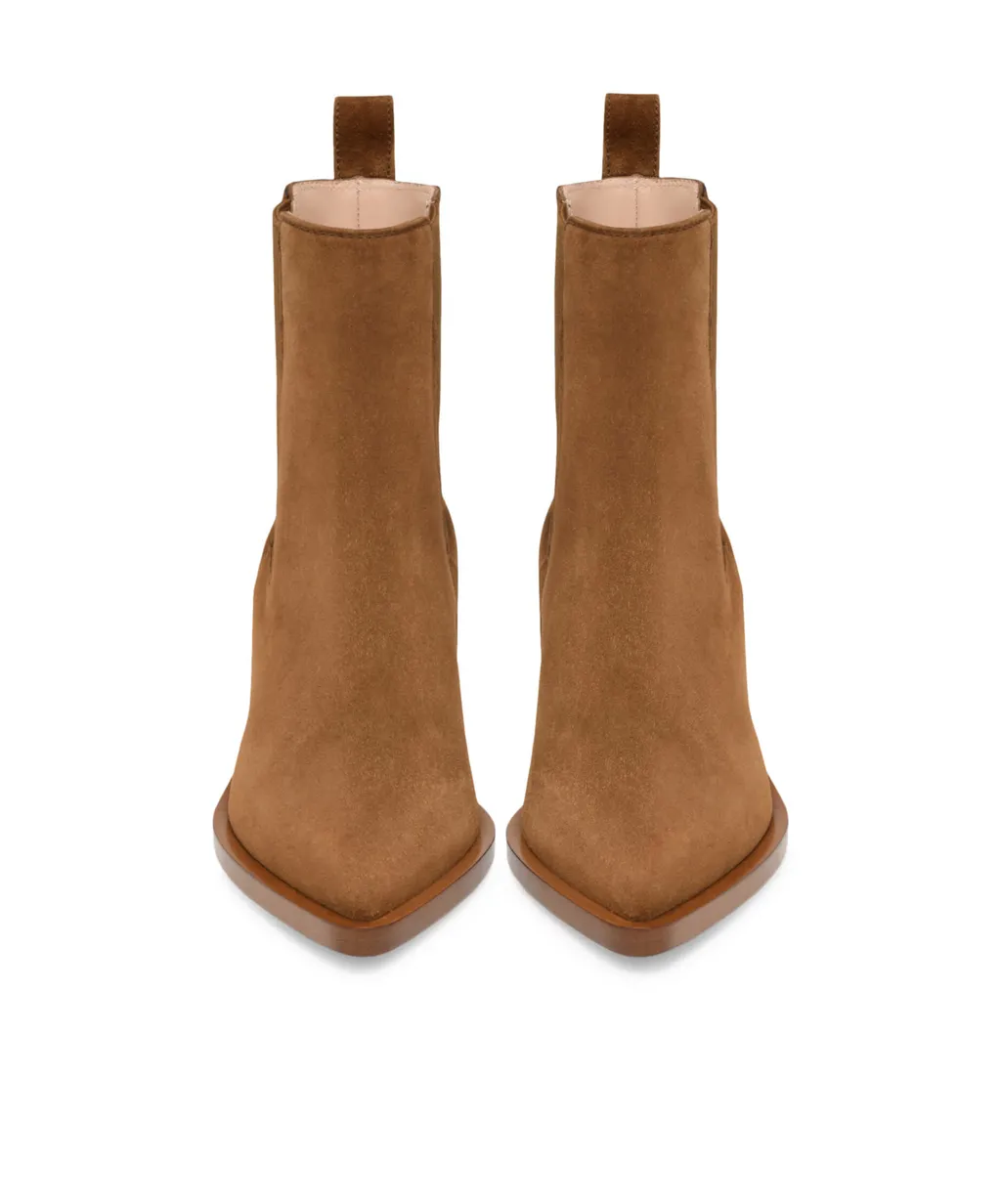 Gianvito Rossi Wylie Pointed Toe Ankle Boots