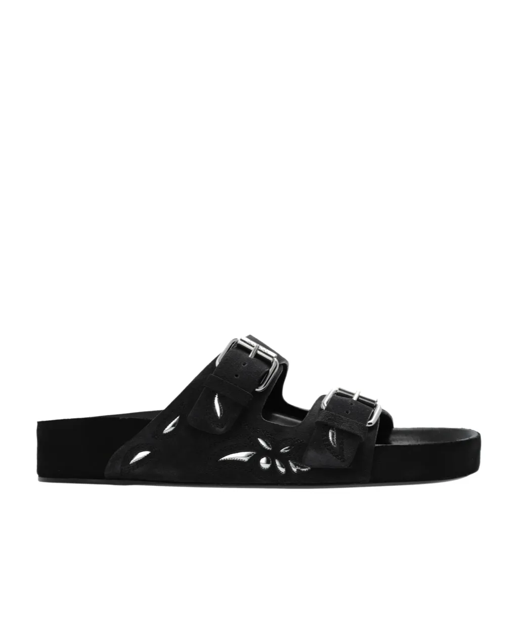 Lennyo Suede Sandals