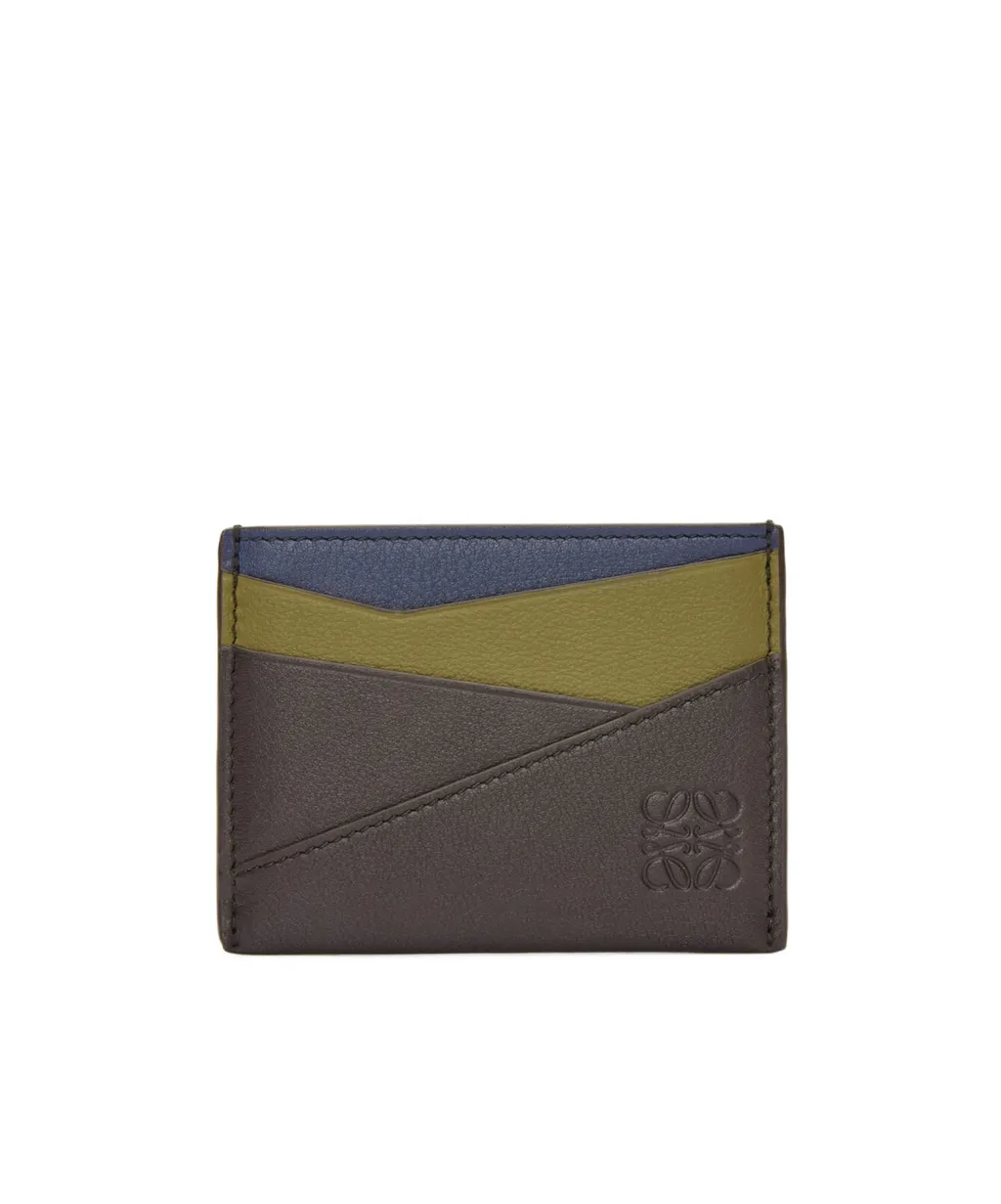 Puzzle Plain Cardholder In Classic Calfskin