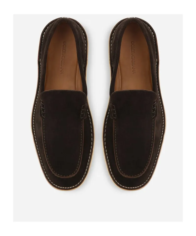 Dolce & Gabbana Dg Logo Plaque Loafers
