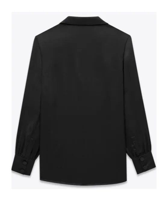 Saint Laurent Pajama Buttoned Long-Sleeved Shirt