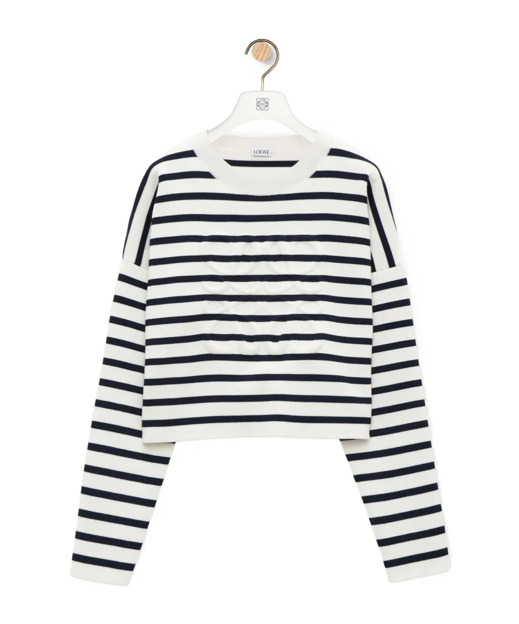 Loewe Striped Cropped Jumper