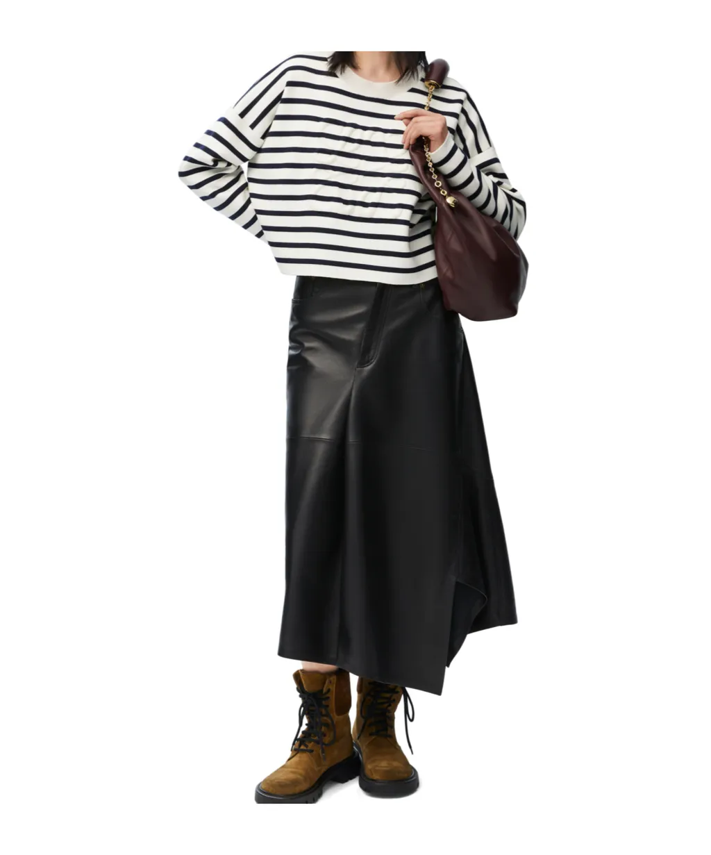 Loewe Striped Cropped Jumper