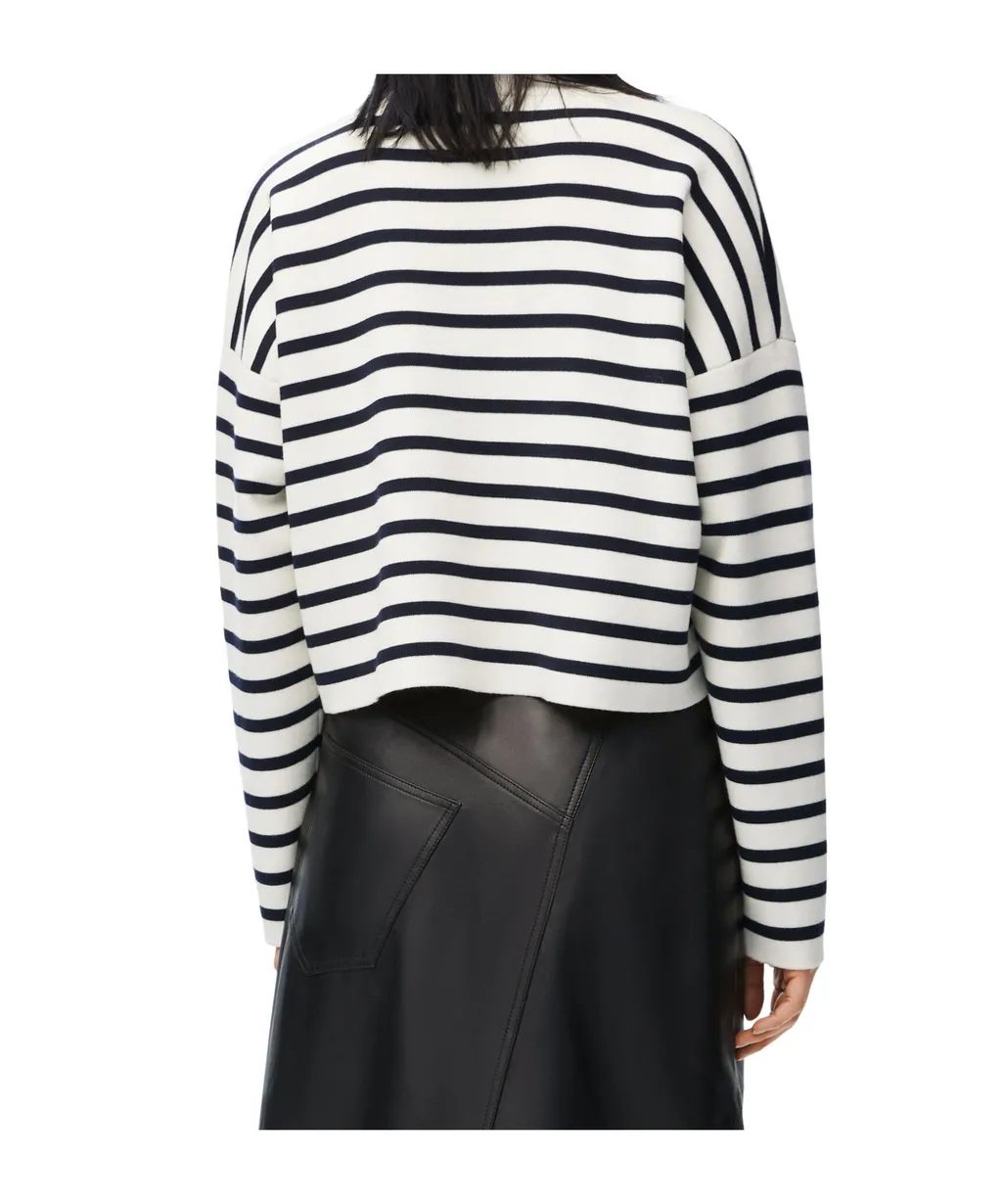 Loewe Striped Cropped Jumper