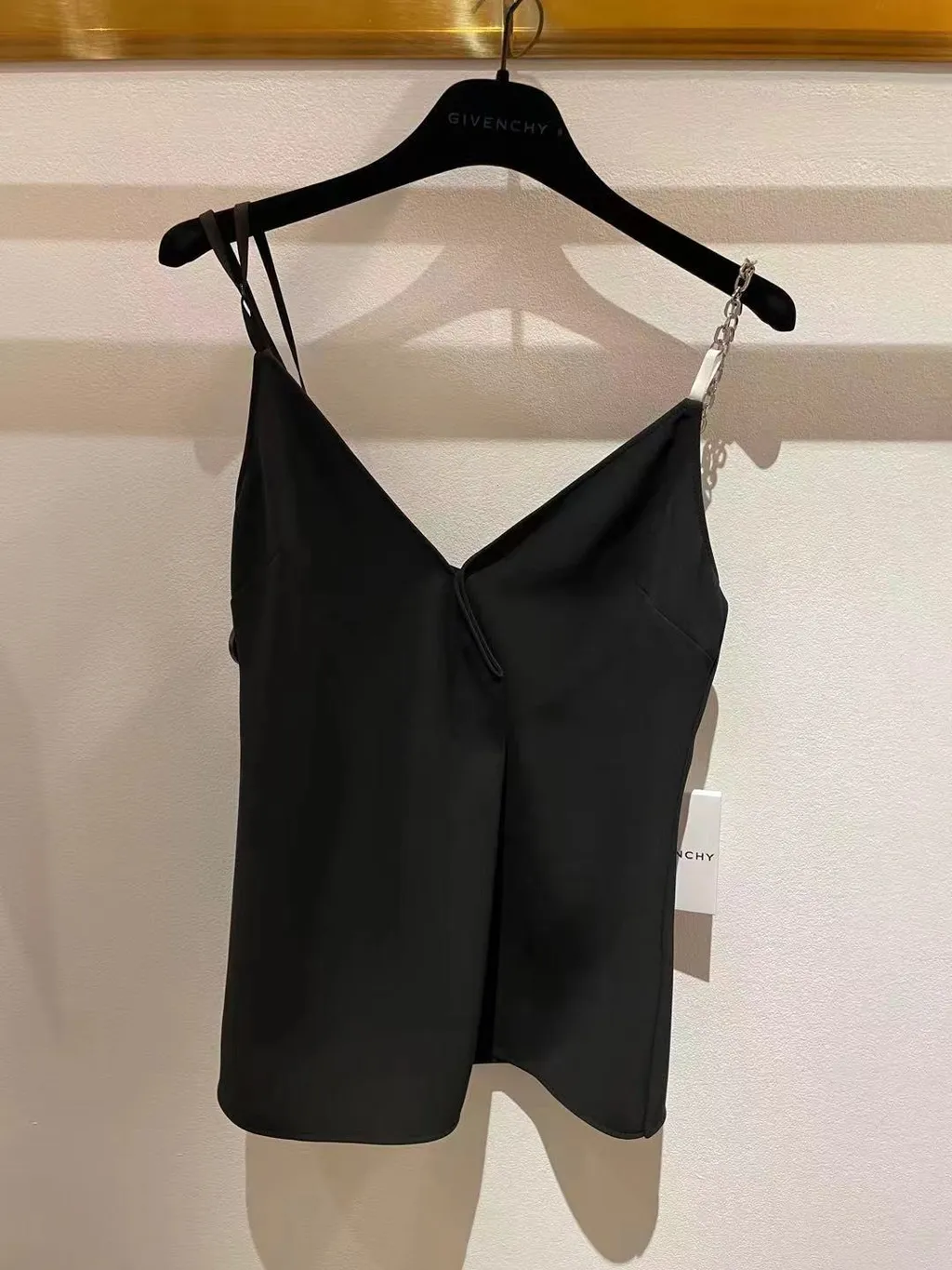 Givenchy Chain-Strap Sleeveless Top