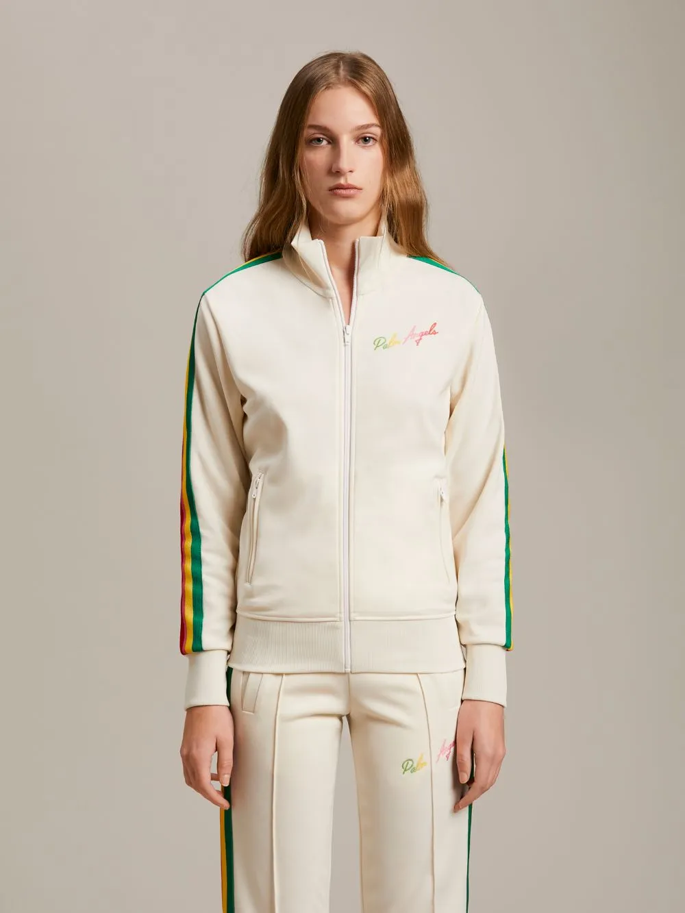 D1 Jungle-Print Track Jacket