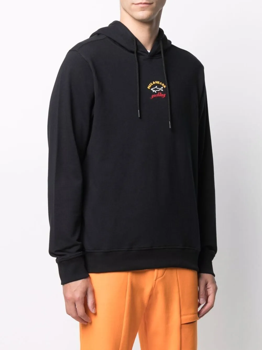 Logo-Print Pullover Hoodie