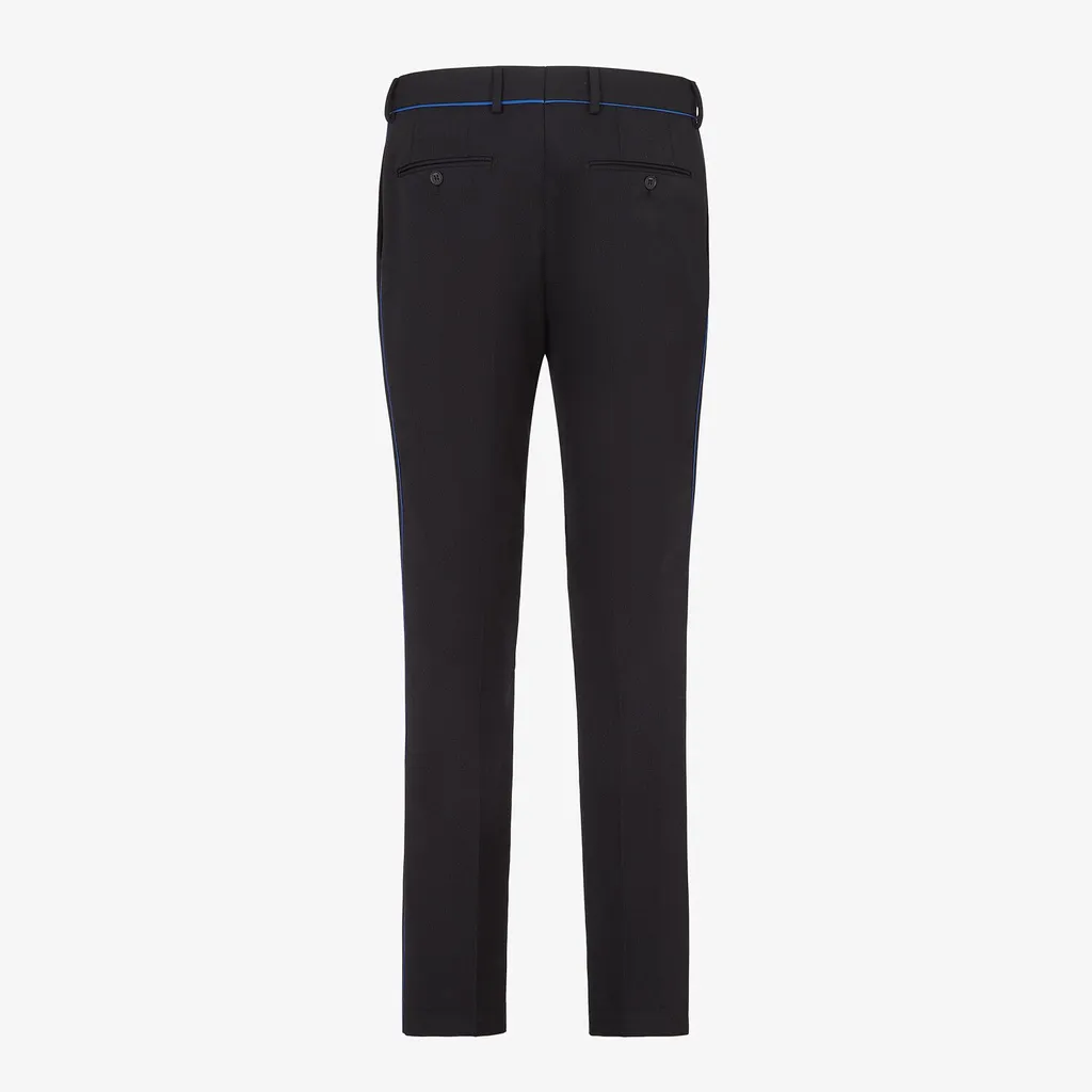 Straight-Leg Tailored Trousers