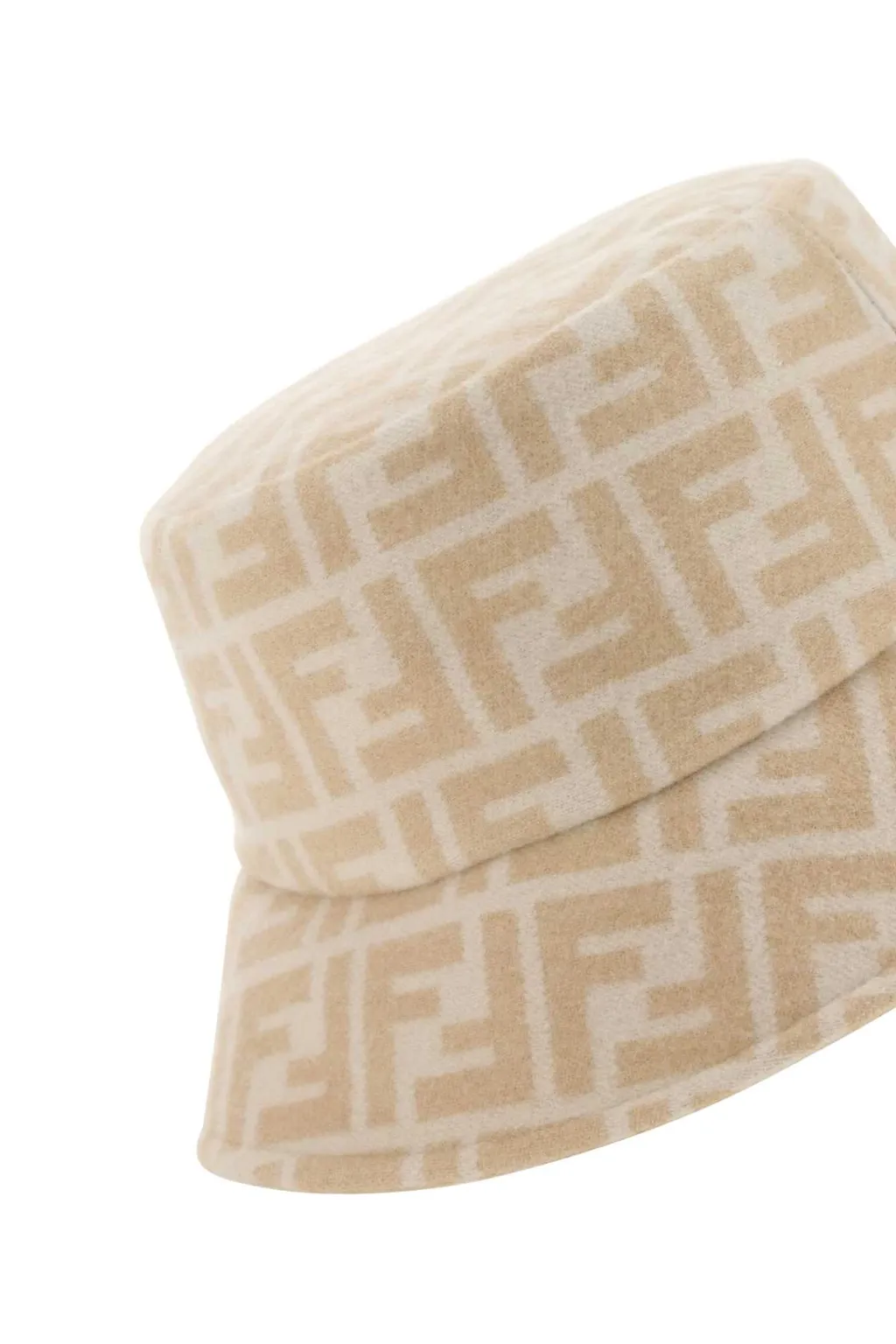 White Silk And Wool Hat