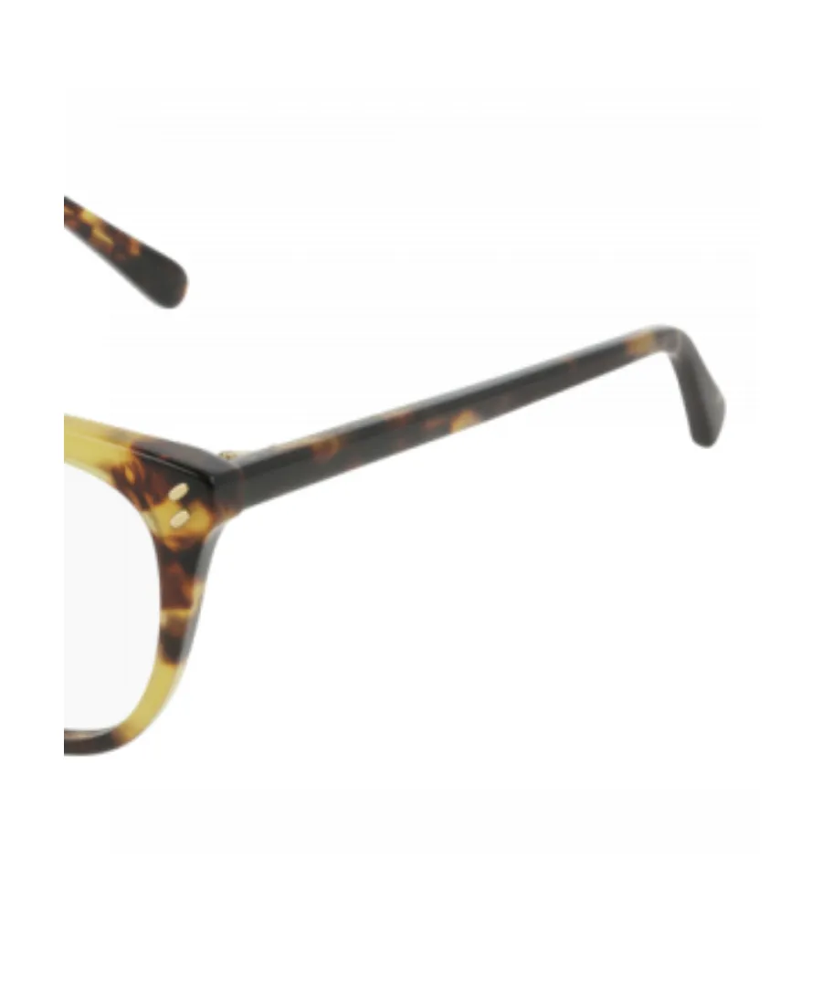 Leopard Pattern Rectangular Sunglasses