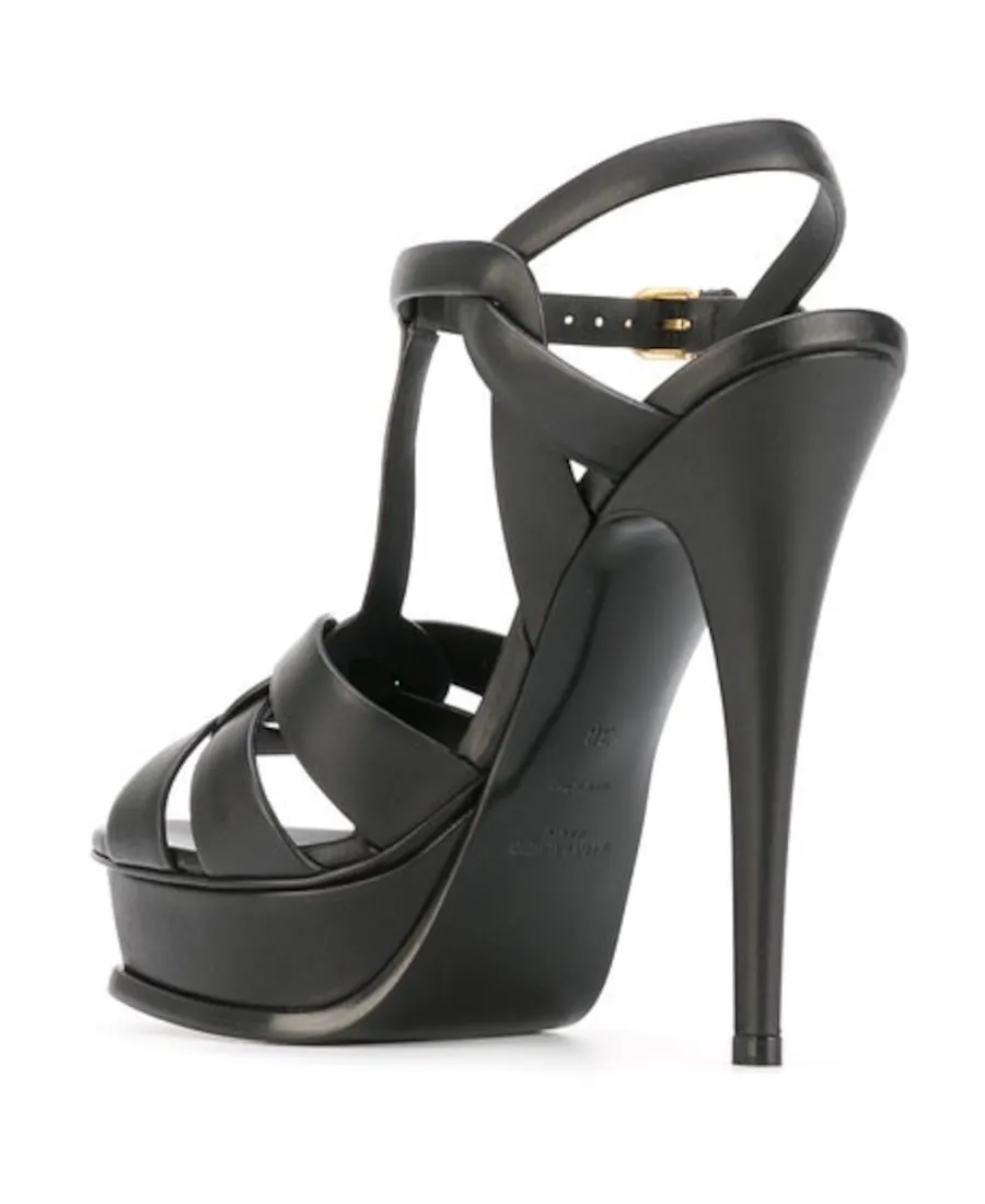 Saint Laurent Tribute Heeled Sandals